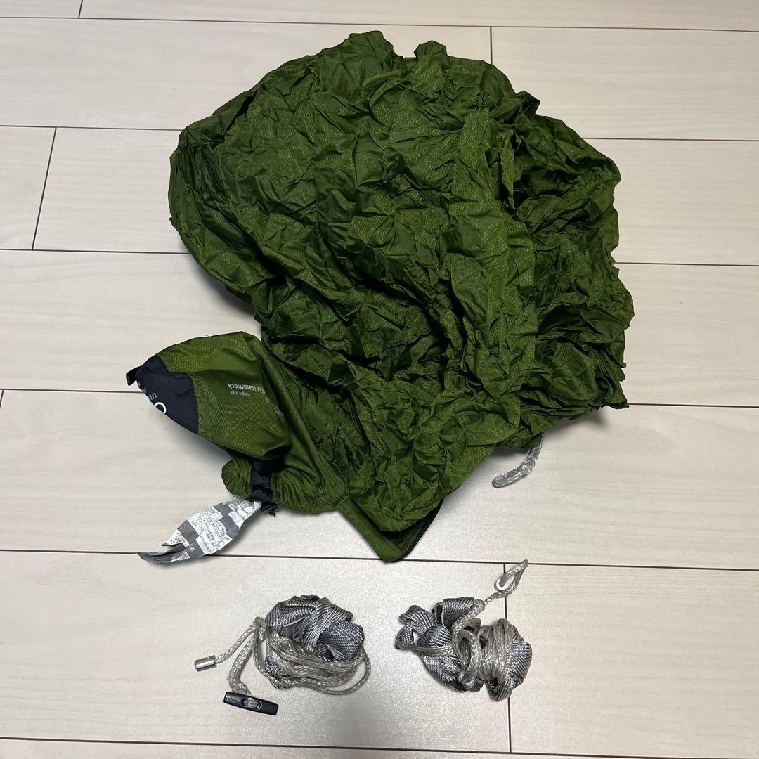 コクーンハンモック　ウルトラライト　蚊帳付き