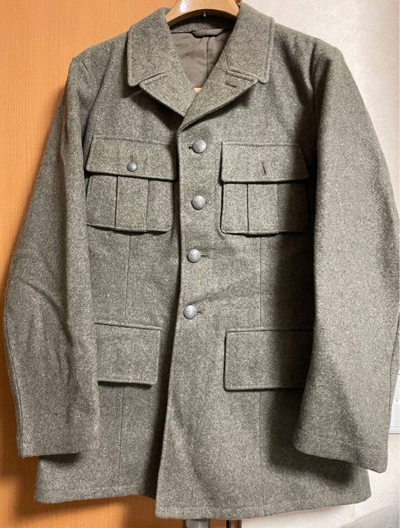 スウェーデン軍　ウールコート　ウールジャケット　ヴィンテージ