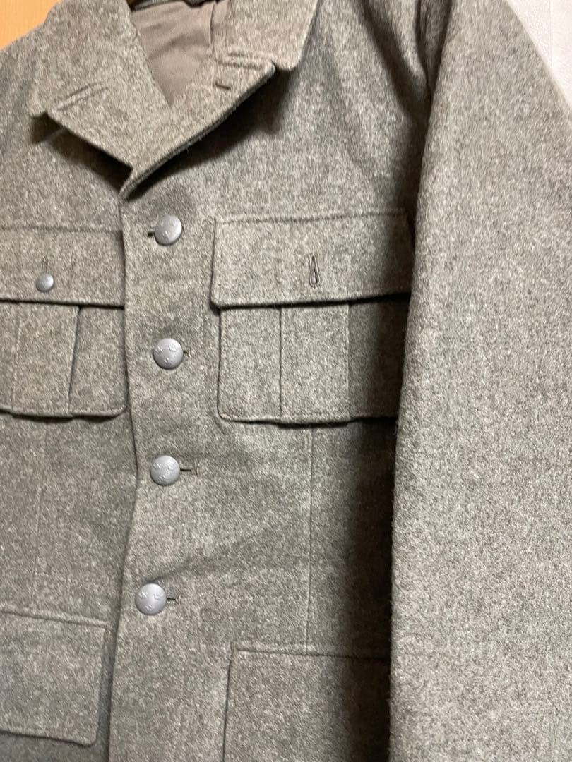 スウェーデン軍　ウールコート　ウールジャケット　ヴィンテージ