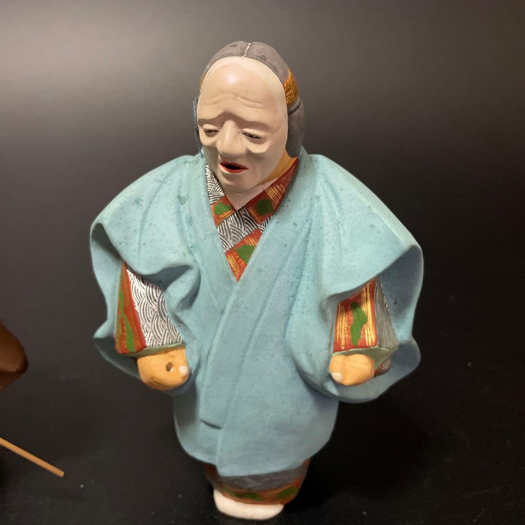 時代物　高砂人形　七兵衛　七べえ　共箱付き