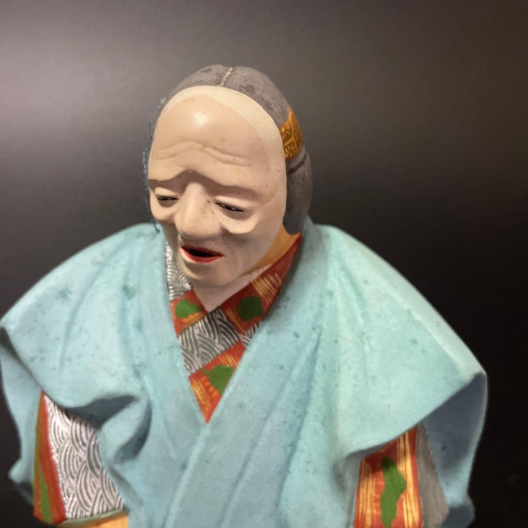 時代物　高砂人形　七兵衛　七べえ　共箱付き