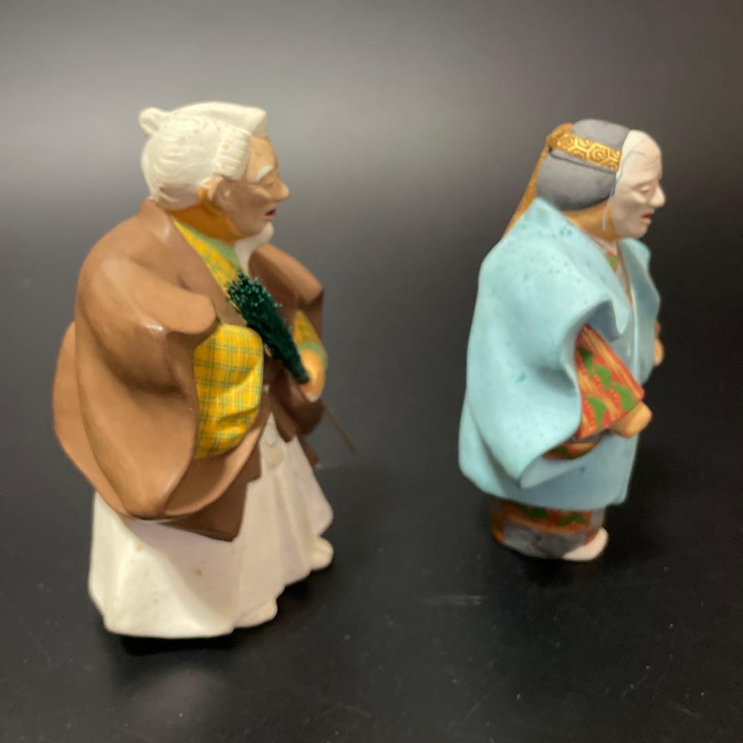 時代物　高砂人形　七兵衛　七べえ　共箱付き