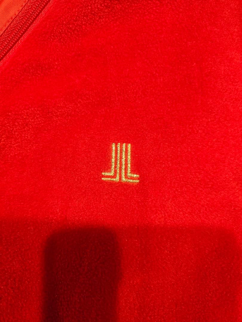 美品　LANVINランバンスポーツ　2ウェイ　防寒ゴルフ アウターウェア レッド