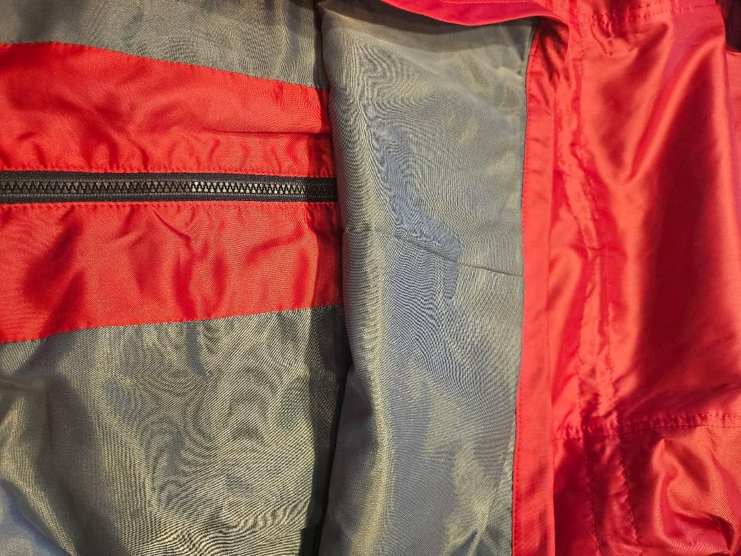 美品　LANVINランバンスポーツ　2ウェイ　防寒ゴルフ アウターウェア レッド