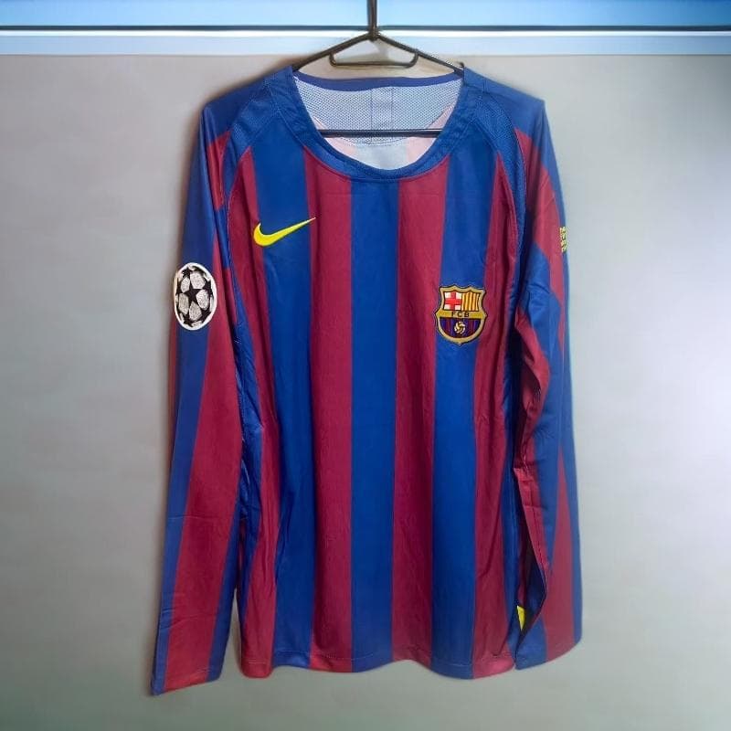 05-06 バルセロナ メッシ 30番 長袖 シャツ