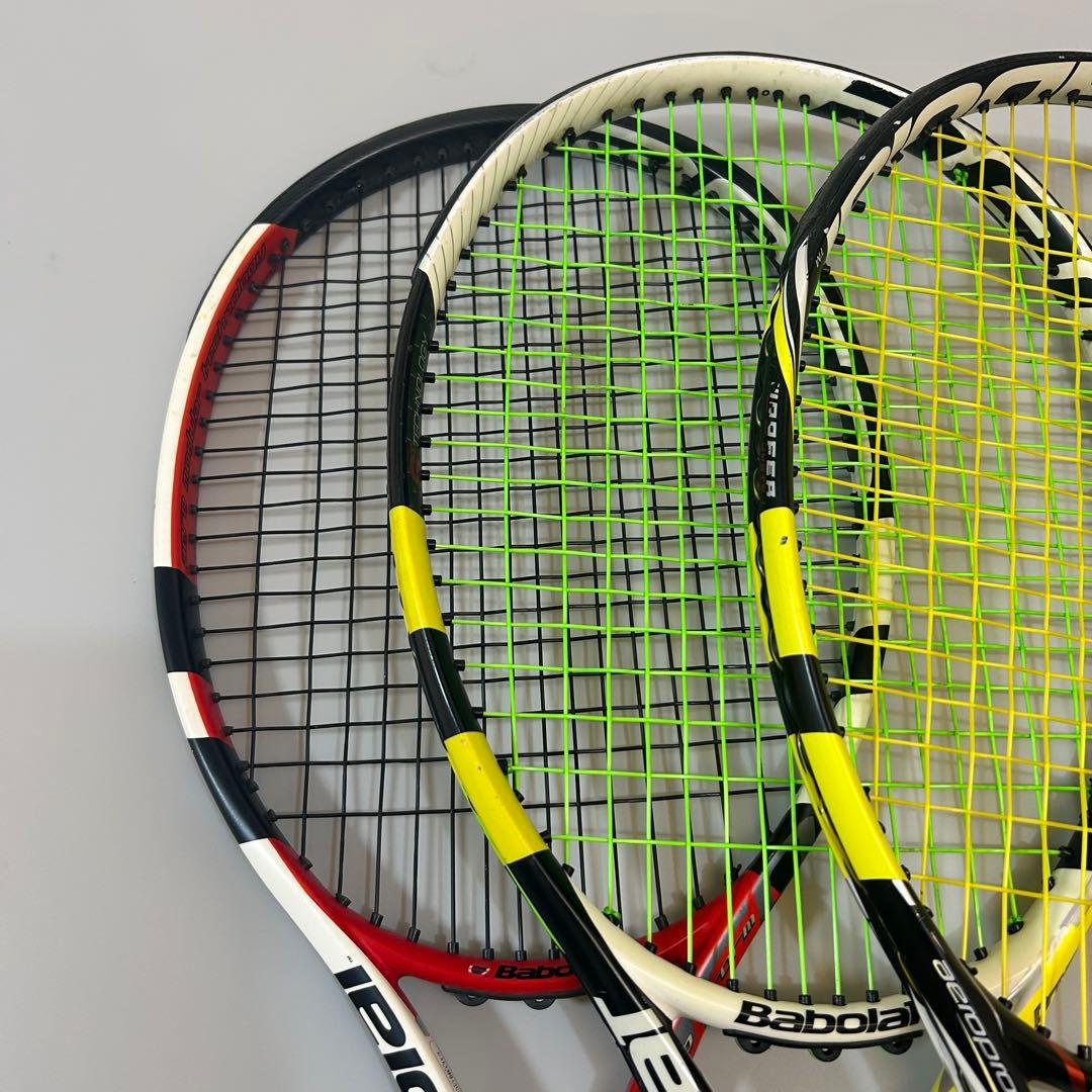 aero pro drive storm テニスラケット 3本セット