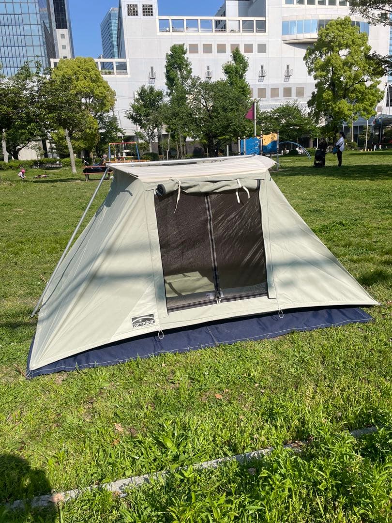 カーカムス　スプリングバーテントコンパクト2 グランドシート付