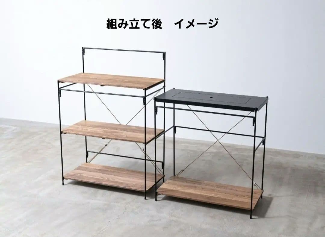 アイアン工房のキッチン　シングルバーナー用