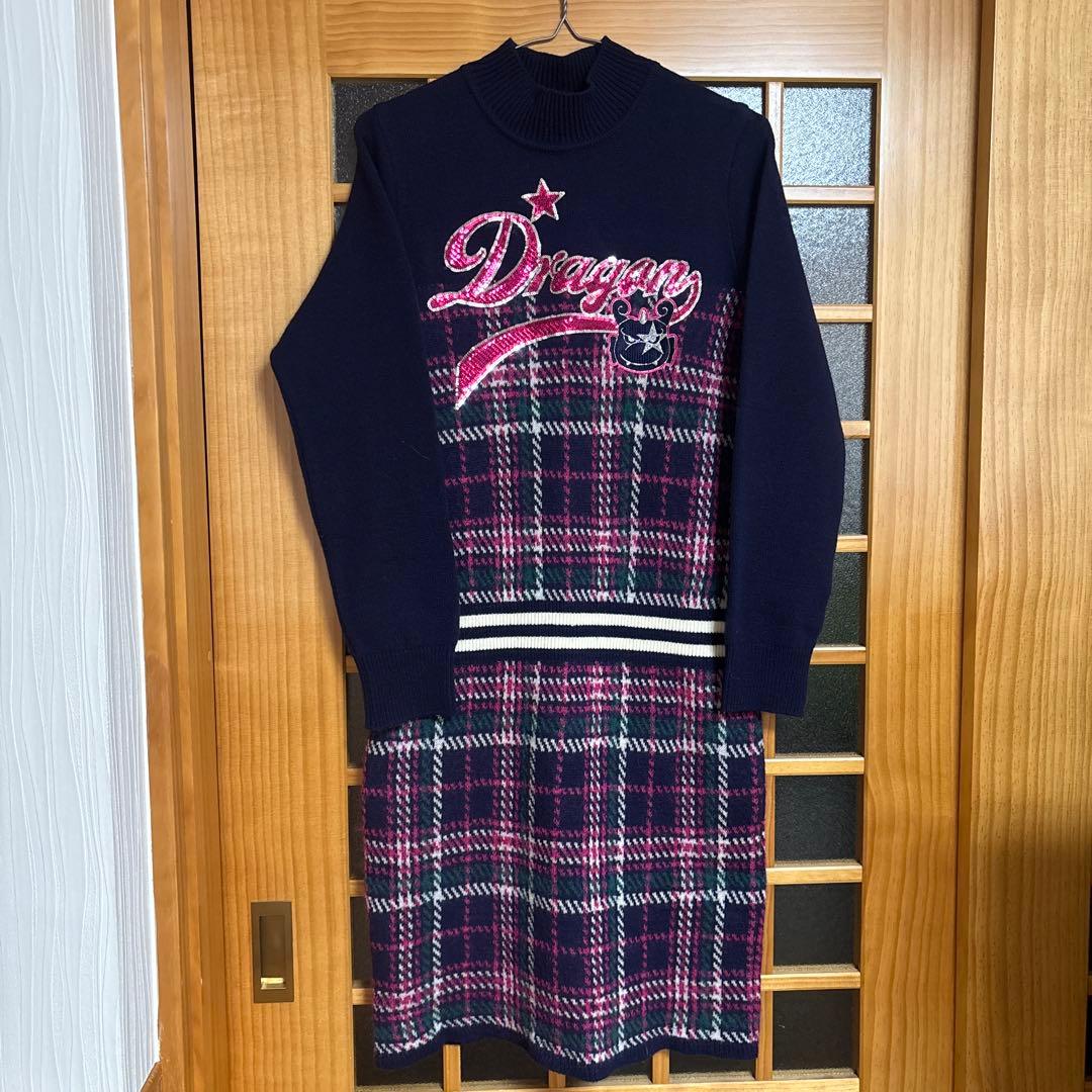 ダンスウィズドラゴン ニットワンピース　サイズ3