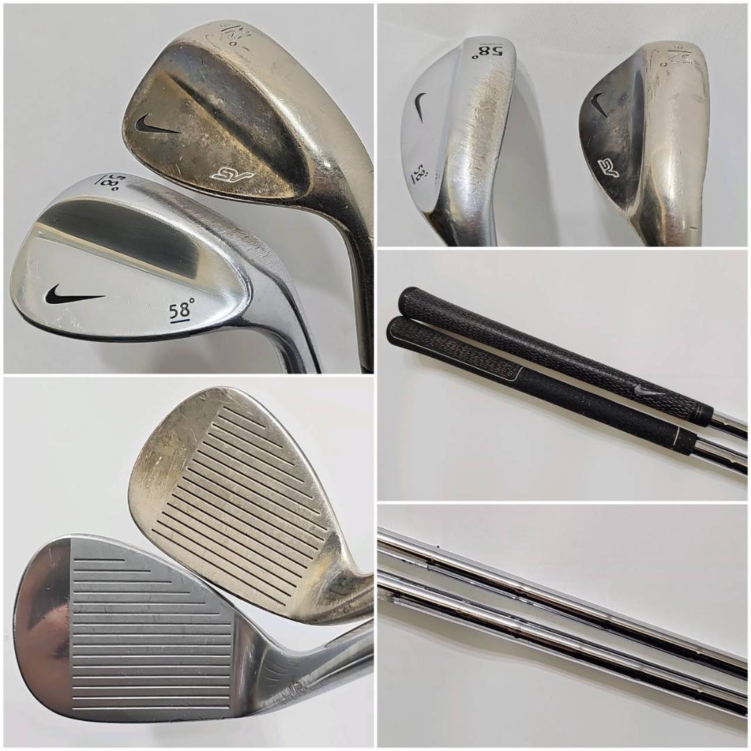 メンズ右利き初心者用　ナイキ　SQ　他　ゴルフクラブセット　K-2679