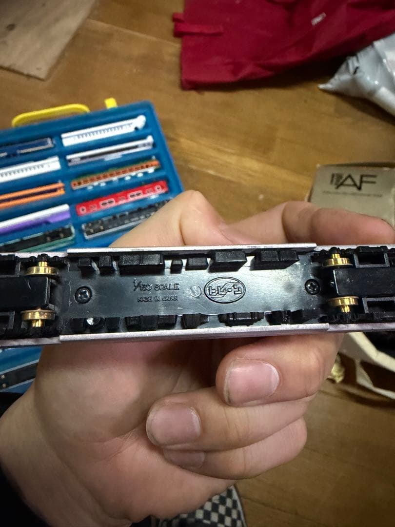 トレーン　Nゲージ鉄道模型セット 収納ケース付き