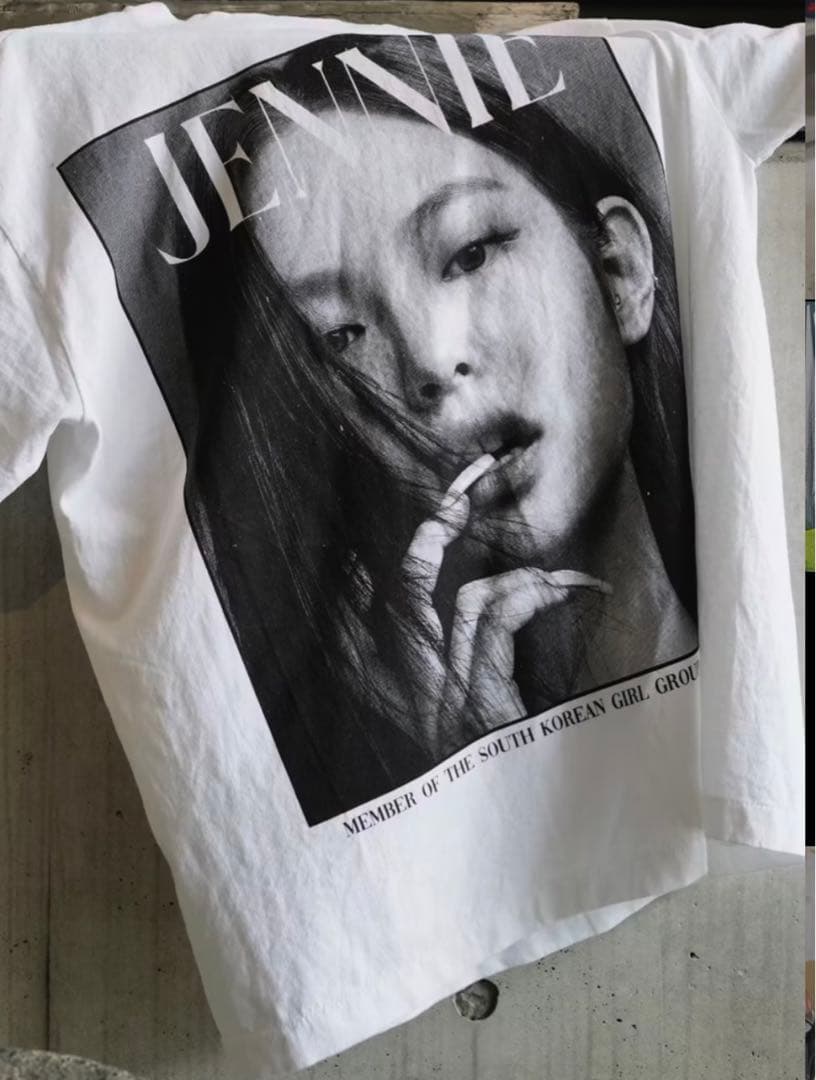 anytee BLACKPINK JENNIE Tシャツ L ジェニー
