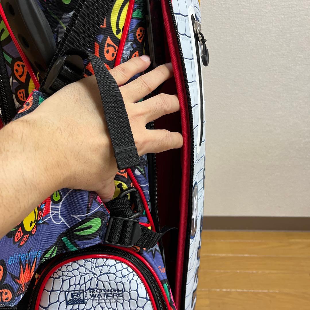 【数量限定モデル】エリートグリップ キャディバッグ ハッピークロコ 9.5インチ