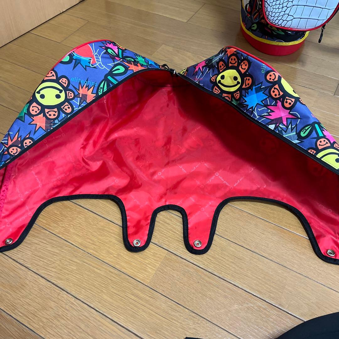 【数量限定モデル】エリートグリップ キャディバッグ ハッピークロコ 9.5インチ