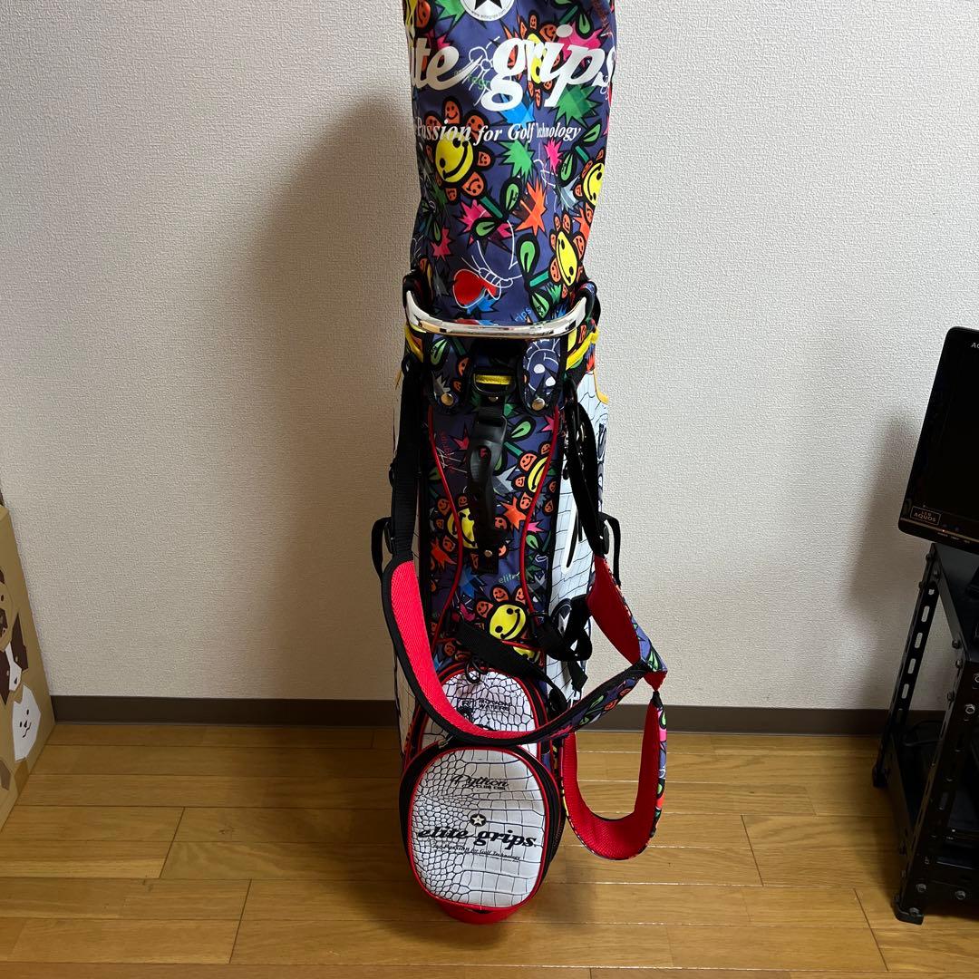【数量限定モデル】エリートグリップ キャディバッグ ハッピークロコ 9.5インチ