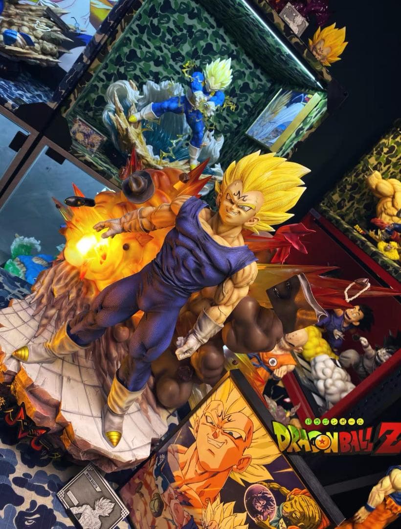 ドラゴンボール ベジータ 彫刻フィギュア ガレージキット 1/4