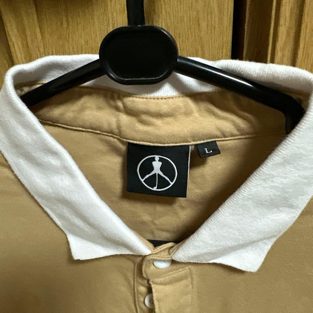 Golfickers ポロシャツ Lサイズ ベージュ
