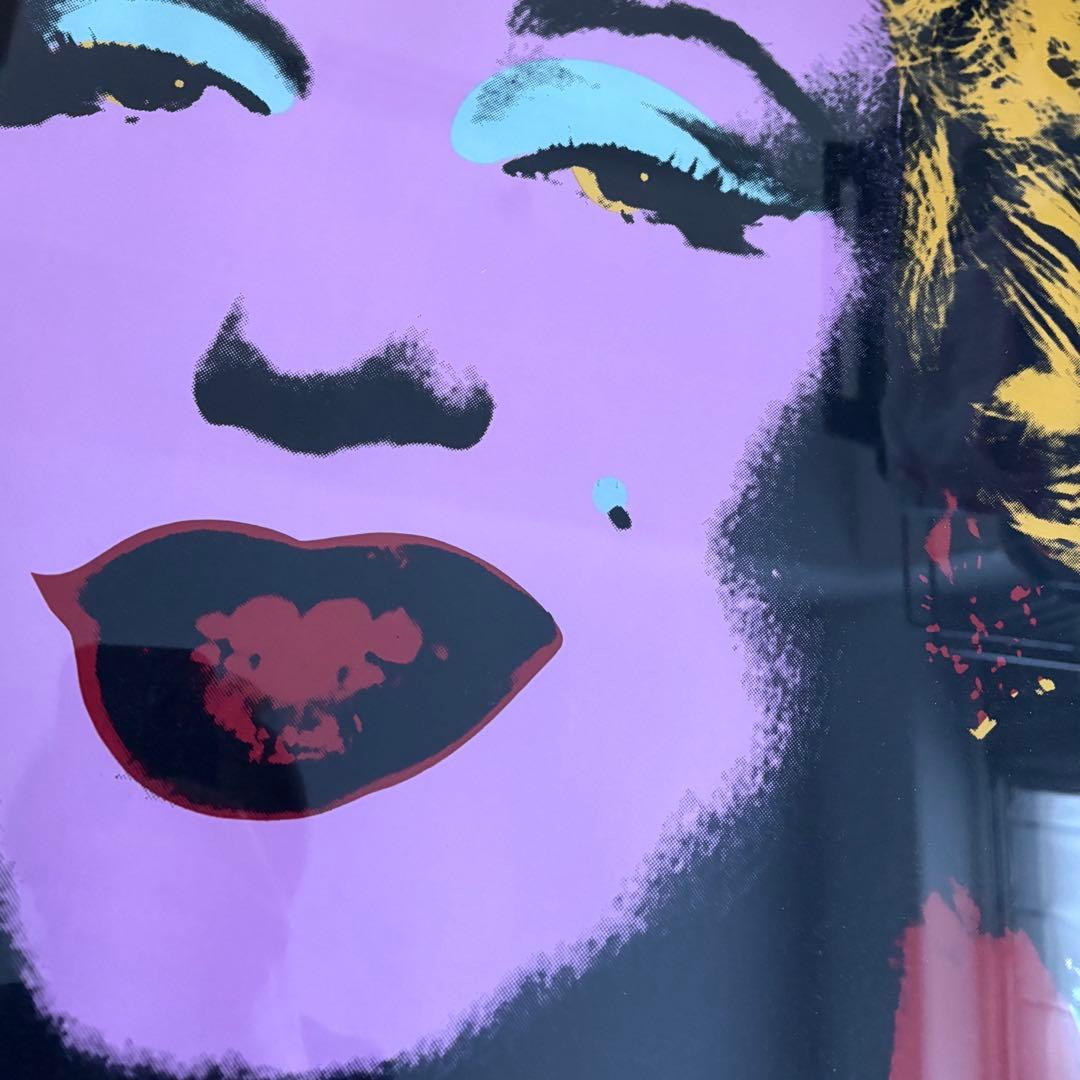 アンディ・ウォーホル「マリリン・モンロー(オン ブルー グラウンド)1967」