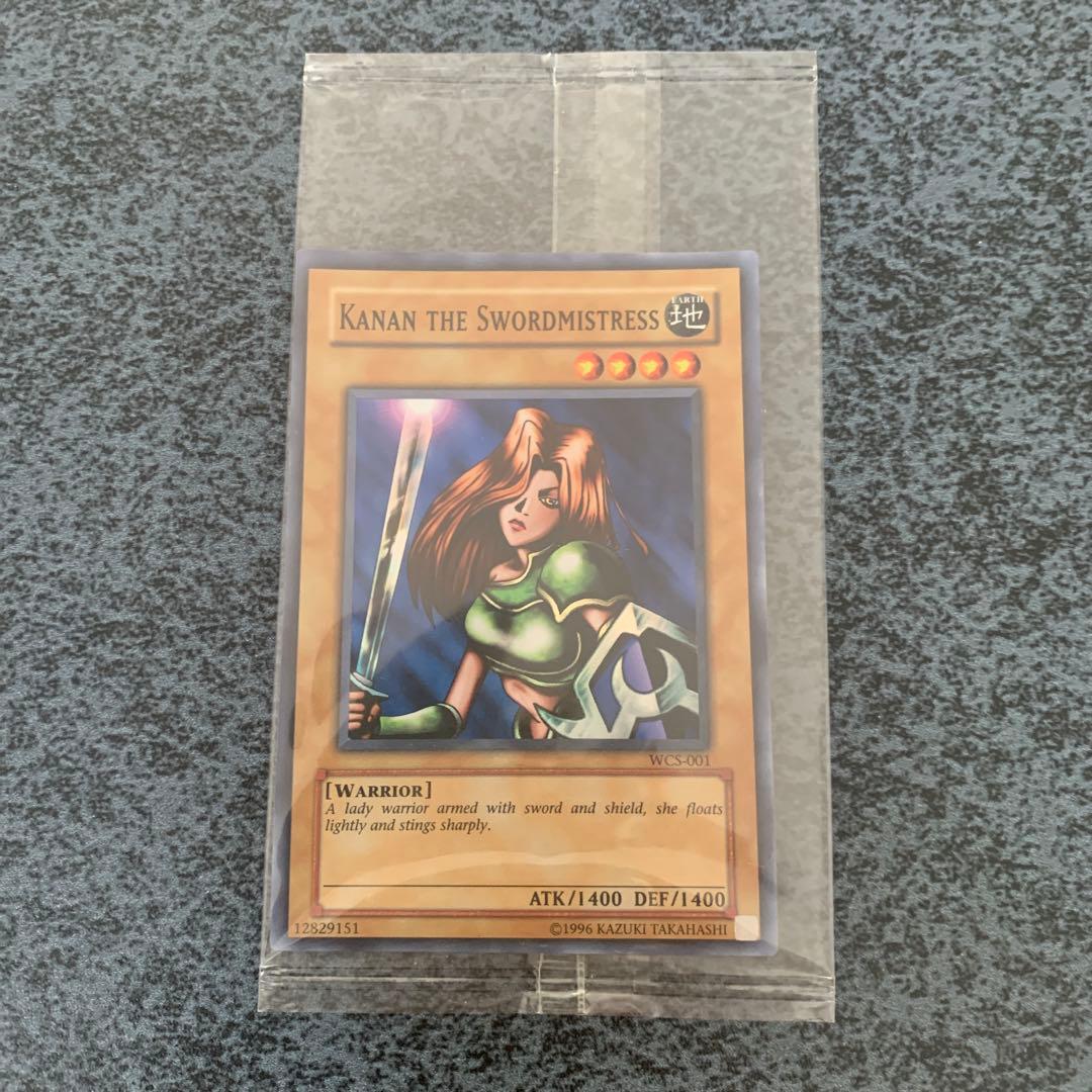 【遊戯王】女剣士カナン　アジア　スーパー　WCS-001 未開封