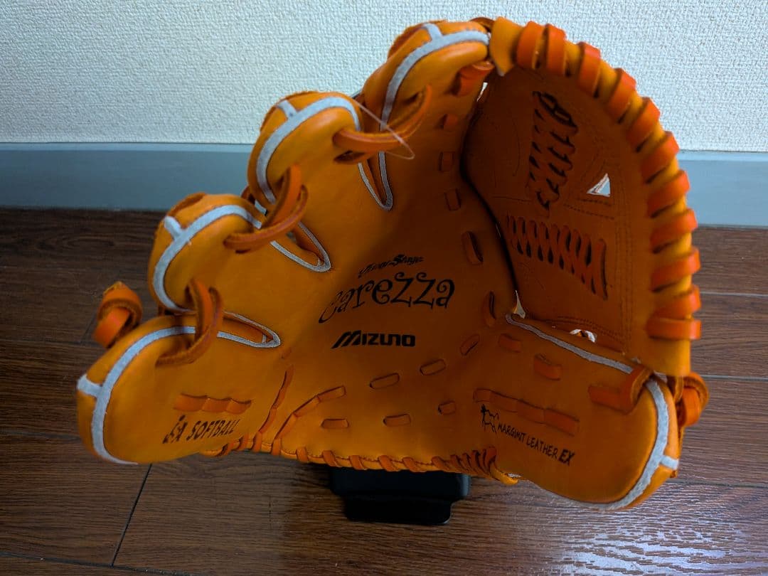 Mizuno 野球グローブ 2GS-57330 クリアオレンジ 51H左投げ用