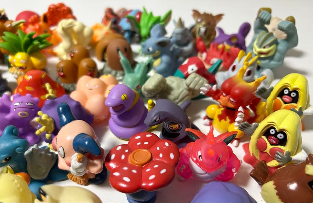 ポケモンキッズ 第1世代 初代 ポケモン 指人形 71体セット ソフビ