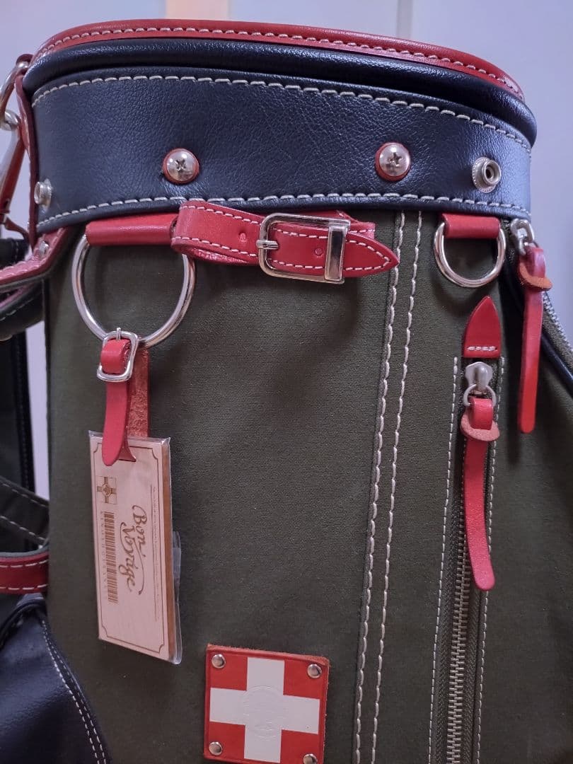 超希少カラー木の庄帆布キャディバッグ