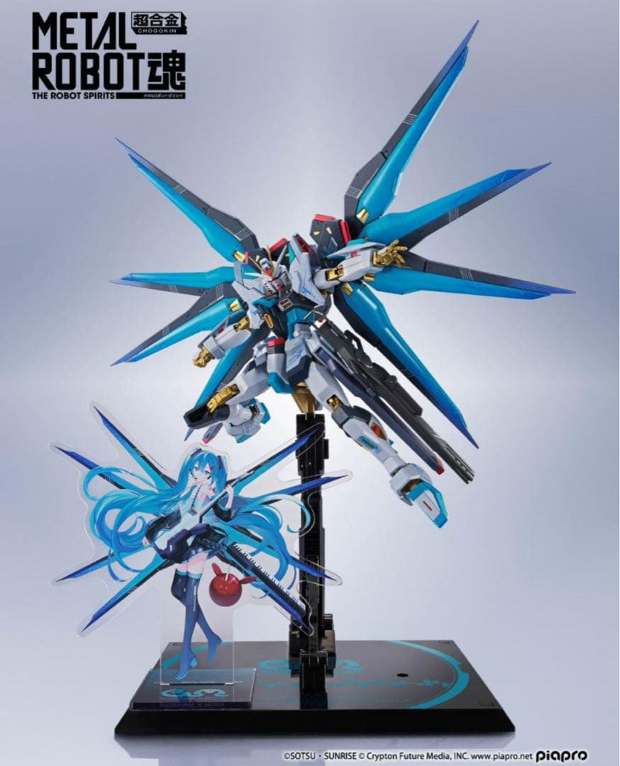 L ROBOT魂 ストフリ弐式 初音ミク➕ジャスティスガンダム弐式