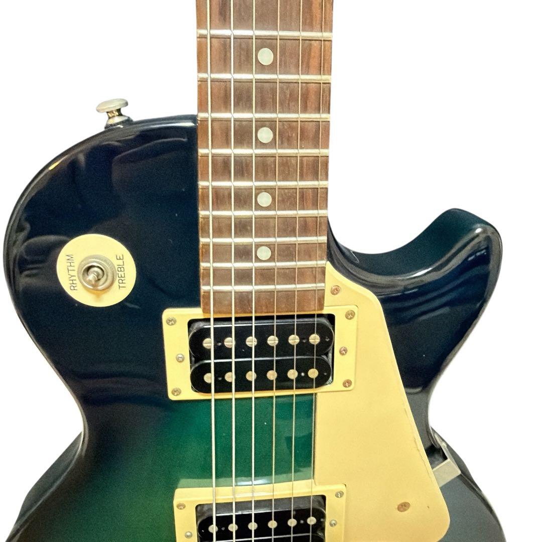美品 Epiphone BY GIBSON LES PAUL 100 ブルー