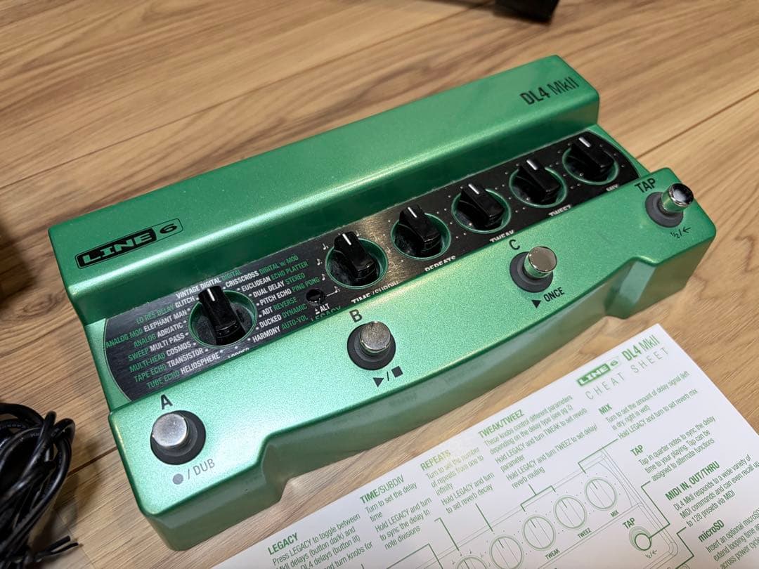 LINE 6 DL4 MKII ギターエフェクター