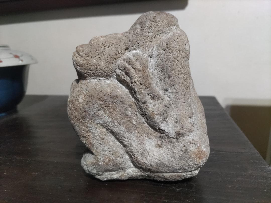 猿　石造　何処の国の遺跡から？