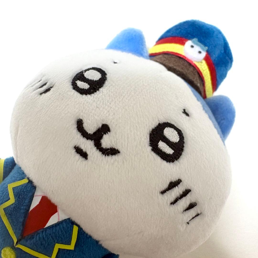 ちいかわ　駅員さんなマスコット　ハチワレ　マスコット ぬいぐるみ タグ無し