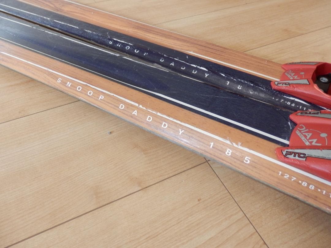 【値下げ】Atomic バックカントリースキー板SNOOP DADDY 185