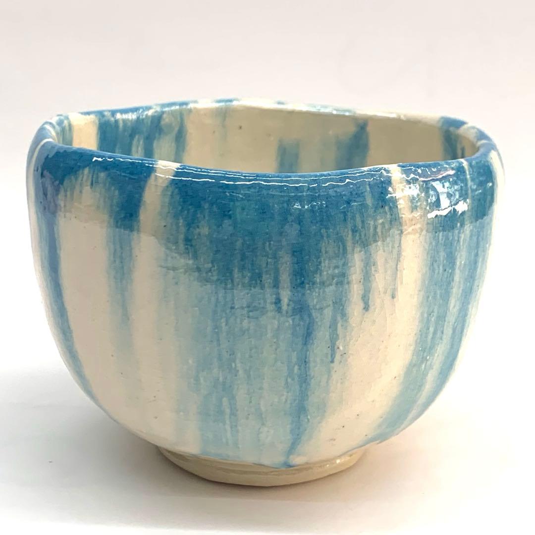 【茶碗　滴り】川崎和楽　共箱