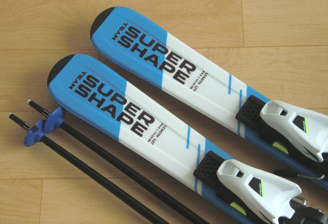 ■■送料無料■HEAD■ジュニア用スキーフルセット■板127靴23■WAX済■■