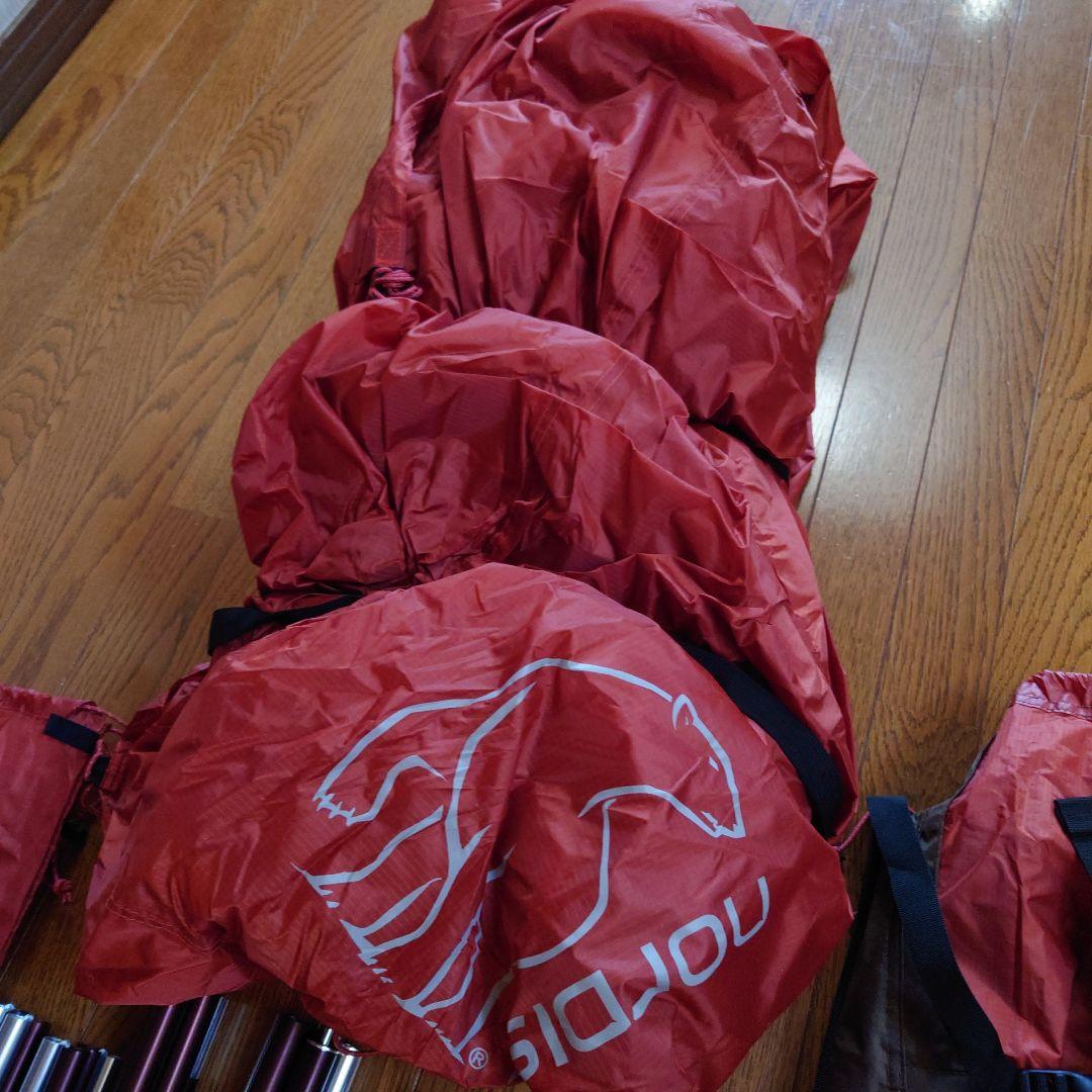 【美品】Nordisk ノルディスク Thybo 3 キャンプテント