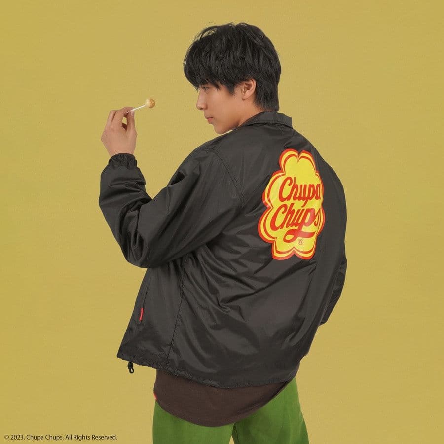 LIL LEAGUE CHUPA CHUPS✕24KARATSジャケット黒