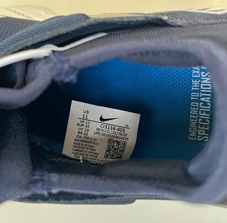 新品 ナイキ ズームトラウト7 メタル ネイビー 29.0cm