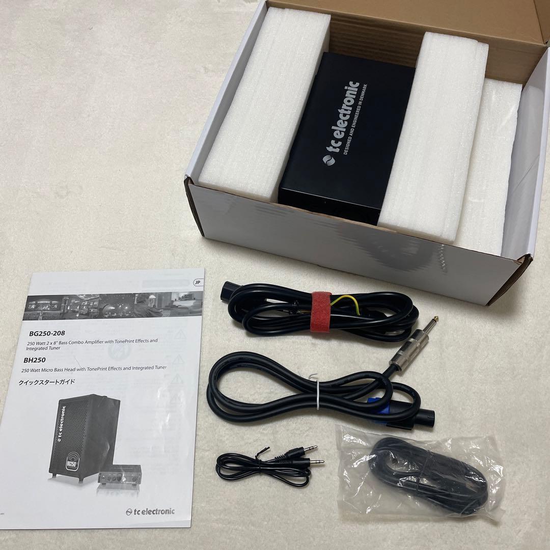tc electronic BH250 ベースアンプヘッド マルチエフェクター