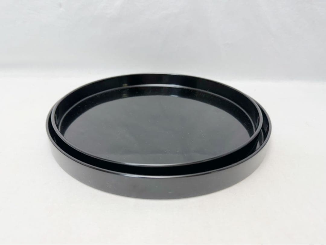 ほぼ未使用 塗師 久世宗春造 懐石道具一揃揃 木製黒真塗 五客揃 共箱