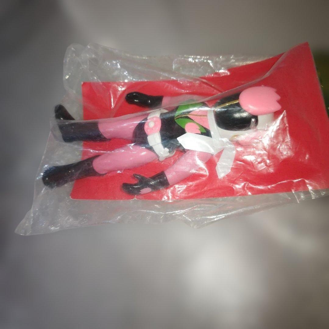東映レトロソフビコレクション　忍者キャプター　花忍　未開封　現状品