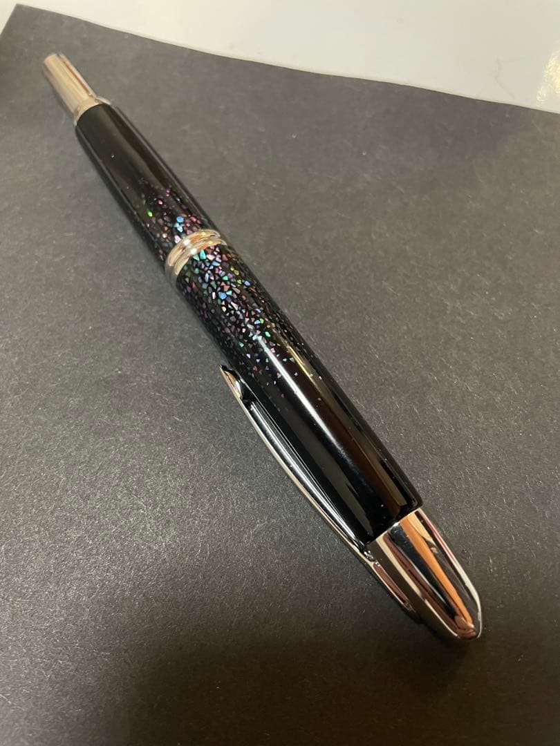 八*重様 PILOT 万年筆　キャップレス螺鈿　F 細字