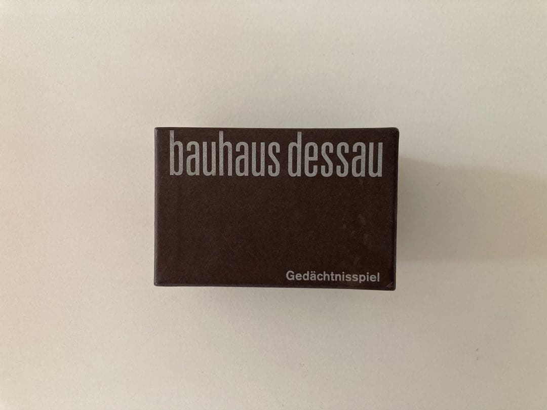 Bauhaus Dessau Gedächtnisspiel バウハウス カード