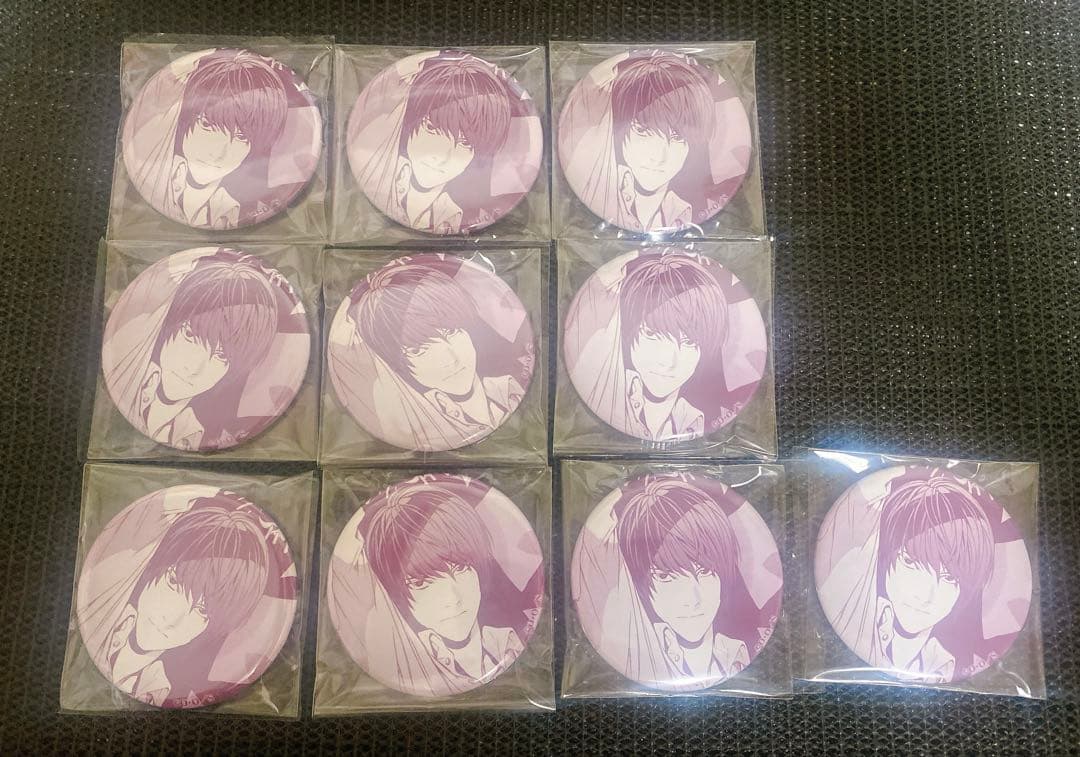 デスノート ポップアップ 缶バッジ 夜神月 セット