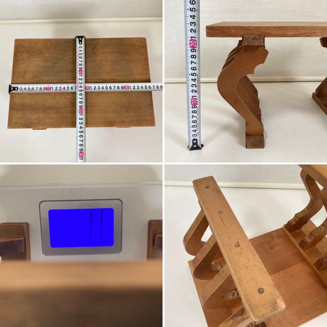 置物台 飾り台 香炉台 花台 棚 木製 和風 工芸品 茶道具 和モダン レトロ