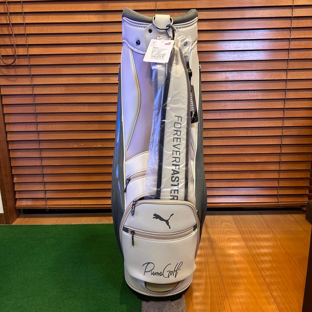 PUMA プーマ　ゴルフバッグ ホワイト新品