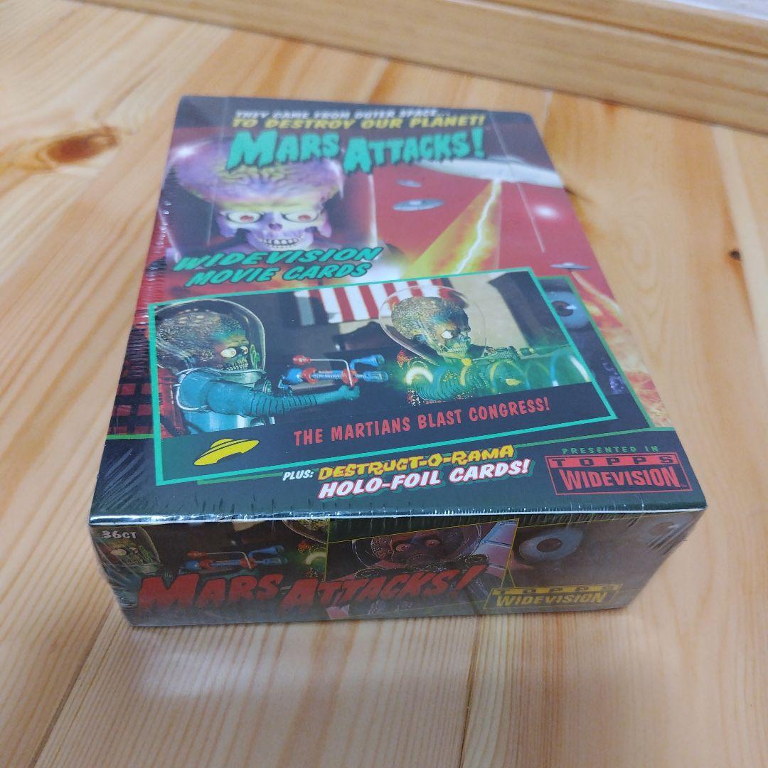 【未開封・シュリンク付き】映画マーズアタックカードゲーム　未開封BOX