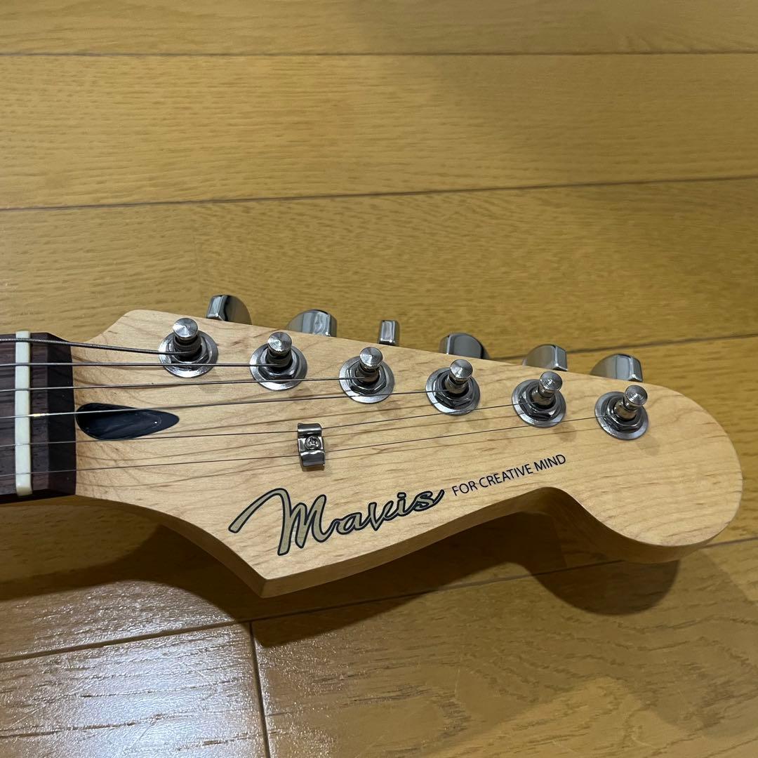 オシャレ　Mavis メイビス　エレキギター　ソフトケース付き