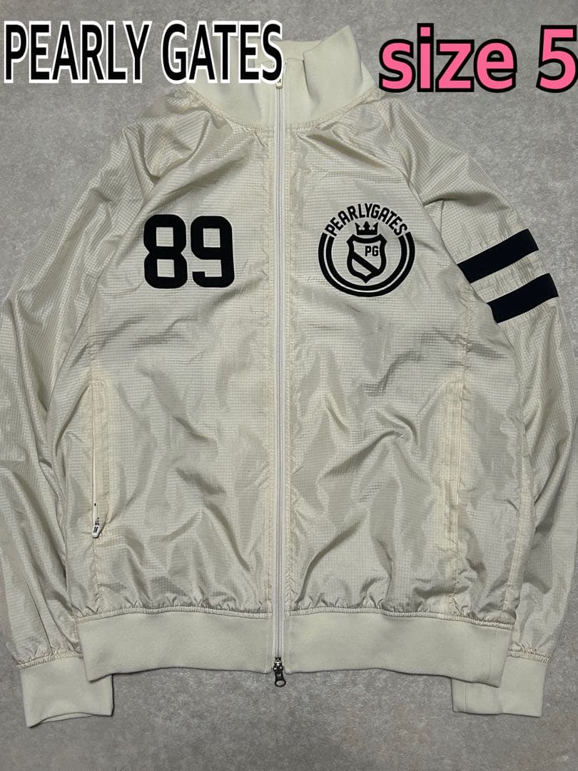 パーリーゲイツ　ジャケット スニードジャック バックロゴ　ナイロン