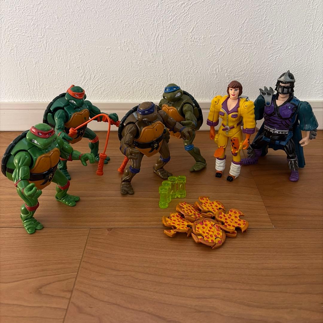 ミュータント・タートルズ フィギュア　6体セット