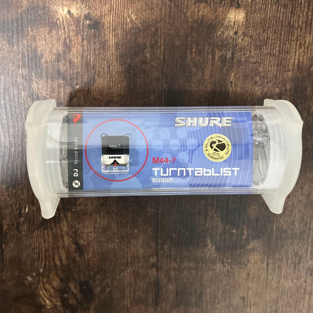 (新品未使用)SHURE M44-7 ターンテーブルカートリッジ